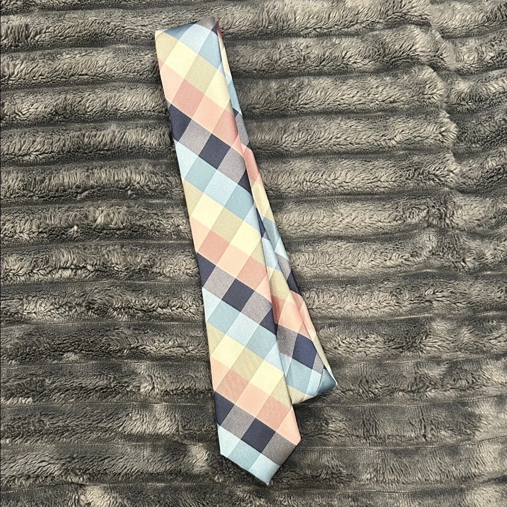 Tommy Hilfiger Pastel Checkered Tie - Teen